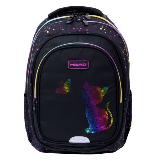 Plecak Golden Effect Rainbow Kitty Head (502025033)
