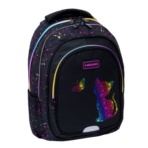 Plecak Golden Effect Rainbow Kitty Head (502025033)