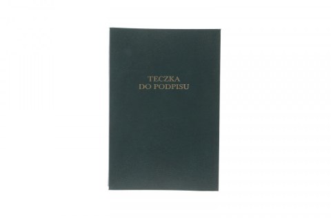 Teczka do podpisu A4 zielony 16k. Barbara (1822219)