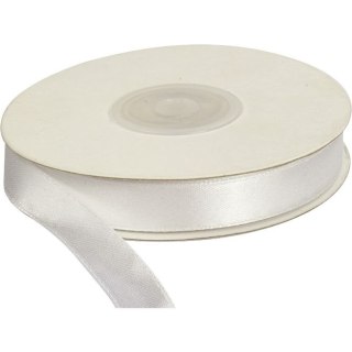 Wstążka Craft-Fun Series satynowa 12x25 [mm x m] biały Titanum (311948)