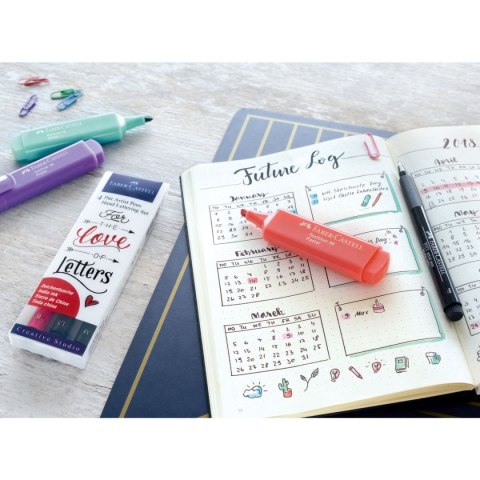 Zakreślacz Pastel wkład błękitny Faber Castell (FC154659)