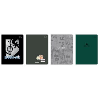 Zeszyt BOYS MIX A5 60k. 70g krata Interdruk