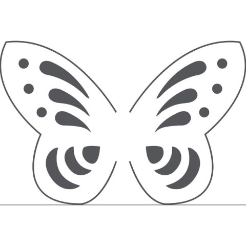 Dziurkacz ozdobny Craft-Fun Series kreatywny 3D motyl Titanum (T-8915-4)