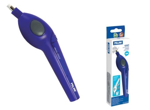 Gumka do mazania elektryczna niebieska Milan (30767B)