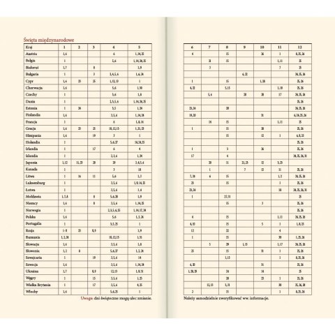 Kalendarz książkowy (terminarz) mix vivella kieszonkowy A6 Lucrum (11T)