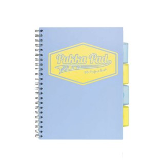 Kołozeszyt (kołonotatnik) PROJECT BOOK Pastel B5 krata Pukka (3032S(BE)-PST)