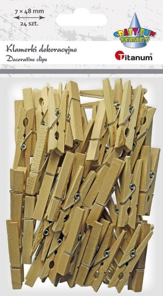 Ozdoba drewniana Craft-Fun Series klamerki Titanum (175042X)