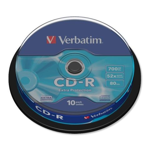 Płyta cd CD-R cake 10 700MB x52 Verbatim