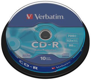 Płyta cd CD-R cake 10 700MB x52 Verbatim