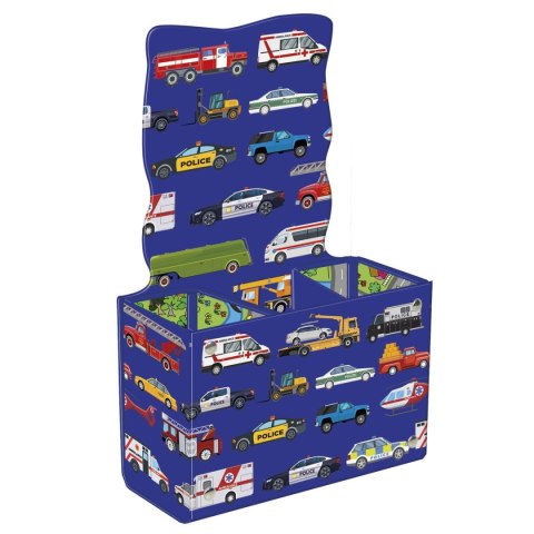 Pojemnik na długopisy pojazdy różne karton pokryty folią Derform (PPSPO11)