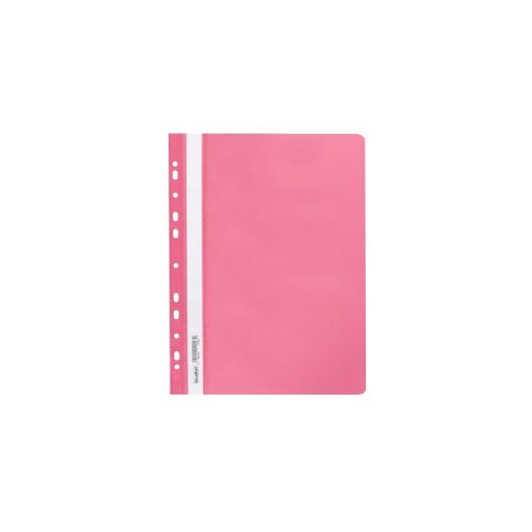 Skoroszyt PP zawieszany A4 różowy polipropylen PP Biurfol (SPP-02-10)