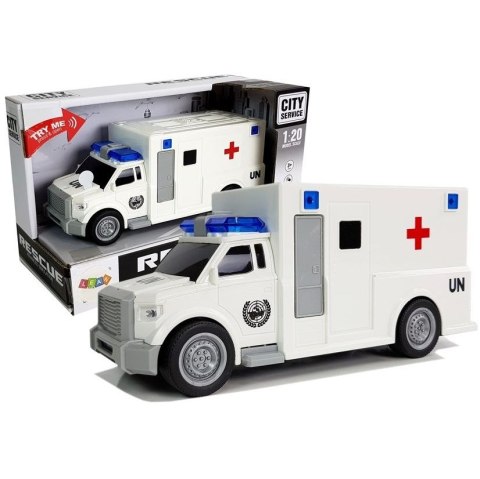 Ambulans światło i dźwięk Best Way (6698)