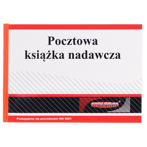Druk samokopiujący Pocztowa książka nadawcza A5 100k. Stolgraf (P34)