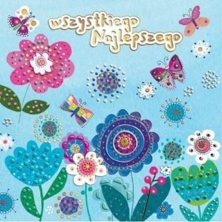 Kartka składana KW kwiatuszki kw Henry (5905701483662)