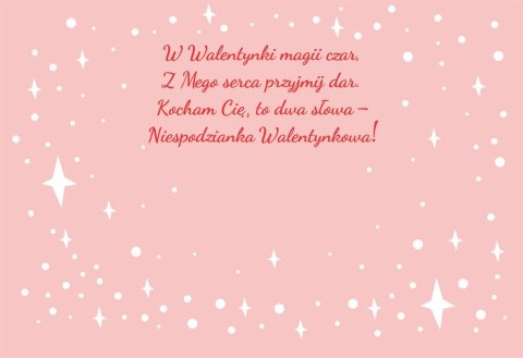 Kartka składana Karnet B6 Walentynki KŁÓDKI B6 Henry (5905701487493)
