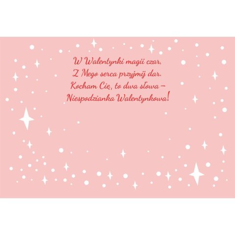 Kartka składana Karnet B6 Walentynki KŁÓDKI B6 Henry (5905701487493)