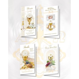 Kartka składana Komunia DL Top Graphic (DLXOH)