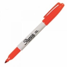 Marker permanentny wkład pomarańczowy Fmm okrągła końcówka Sharpie (2025036)