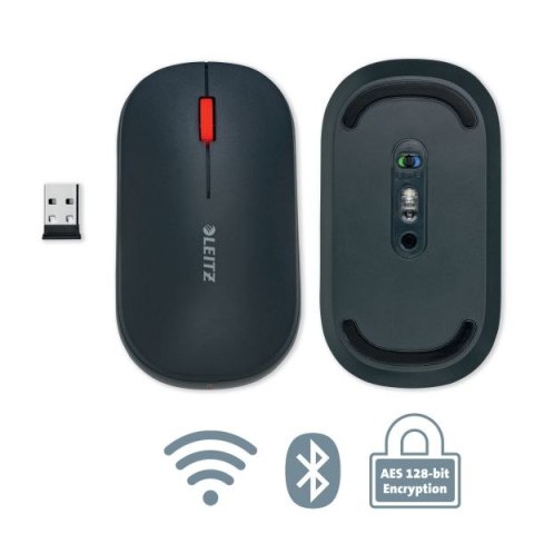 Mysz Cosy szary Leitz (65310089)