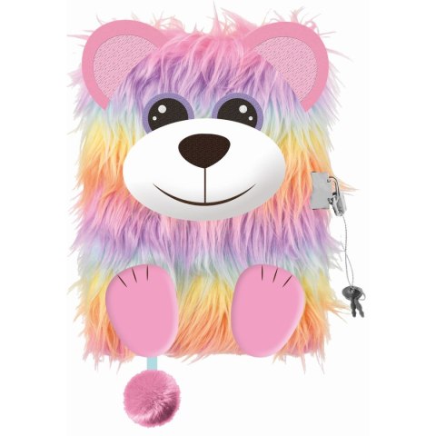 Pamiętnik My Little Friend Rainbow Bear A5 Bambino