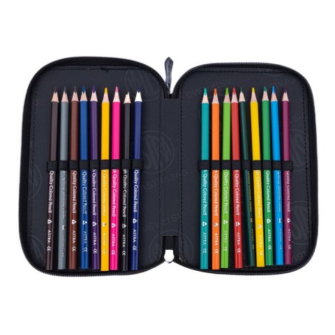 Piórnik Astrabag Blue Pixel Astra (503024054)