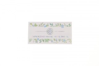 Zaproszenie komunia satynowe Merigraf (5902221807312)