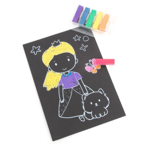 Zestaw kreatywny Kidea ZESTAW RYS.Z PASTELAMI Derform (ZRPKKA)