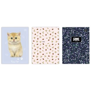 Zeszyt A4/32 linia podwójna A4 32k. 70g czysty Interdruk (5902277339751)