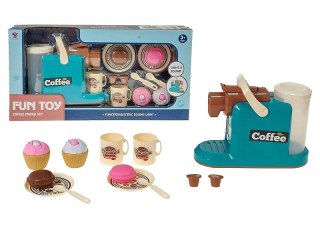 Ekspres do kawy zabawkowy z ciasteczkami i kubkiem Adar (607750)