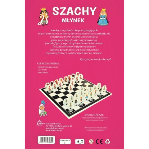 Gra szachy-młynek Albino