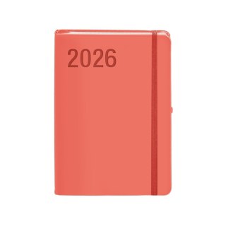 Kalendarz książkowy (terminarz) 2026 FORMALIZM TDW A5 Antra (koralowy)