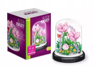 Klocki konstrukcyjne Hortensje pod kloszem 624el Artyk (136993)