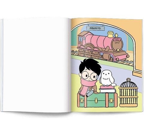 Książeczka edukacyjna Harry Potter™. Magiczne malowanie Ameet (PWW 5101)