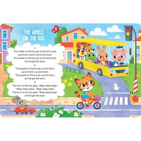 Książeczka edukacyjna z dźwiękiem. Niezwykły dzień... Wóz strażacki. Aksjomat