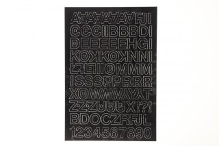 Naklejka (nalepka) literki Farro