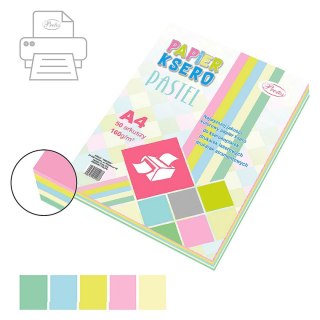 Papier kolorowy A4 mix 160k. 160g Protos