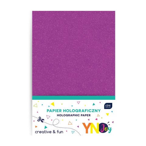 Papier ozdobny HOLO Papier dekoracyjny A4 różne Interdruk (5902277300393)