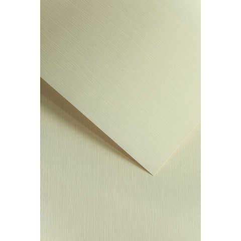 Papier ozdobny (wizytówkowy) batyst kremowy A4 kremowy 180g Galeria Papieru (204112)