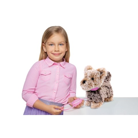 Pluszak interaktywny Natali piesek chodzący na smyczy Artyk (122736)