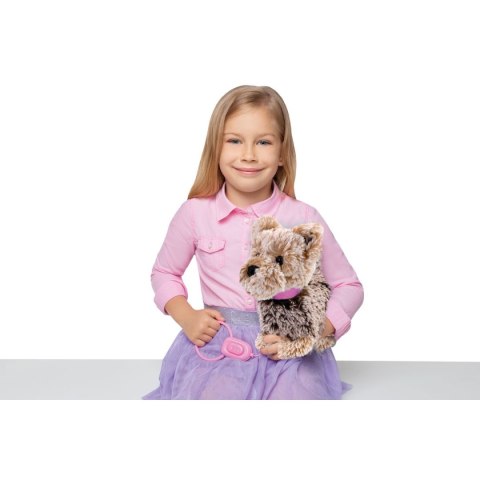 Pluszak interaktywny Natali piesek chodzący na smyczy Artyk (122736)