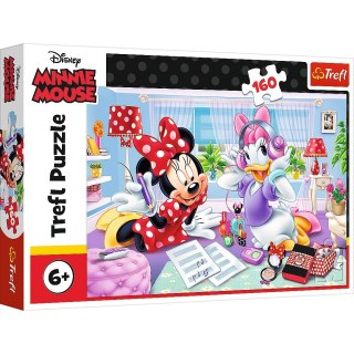 Puzzle Disney Minnie Dzień z przyjaciółką 160 el. Trefl (15373)