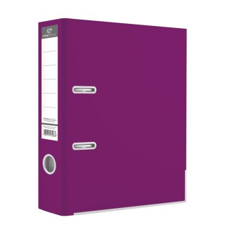 Segregator ringowy fioletowy 75mm z dżwignią A4 75mm fioletowy Interdruk (5902277275813)