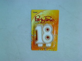 Świeczka ozdobna cyfry Arpex (DS9617)