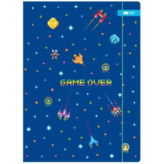 Teczka kartonowa na gumkę BLOOM-Boho, A4 mix Happy Color (HA 7621 2431-PP1)