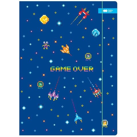 Teczka kartonowa na gumkę BLOOM-Boho, A4 mix Happy Color (HA 7621 2431-PP1)