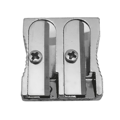 Temperówka SATIN GOLD podwójna z pojemnikiem 5902277346551 mix plastikowa Interdruk