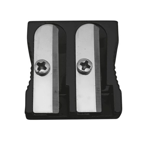 Temperówka SATIN GOLD podwójna z pojemnikiem 5902277346551 mix plastikowa Interdruk