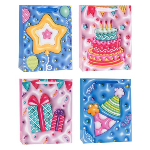 Torba prezentowa A5 [mm:] 180x230x 80 Rozette (TP-24068-A5 (18x23x8))