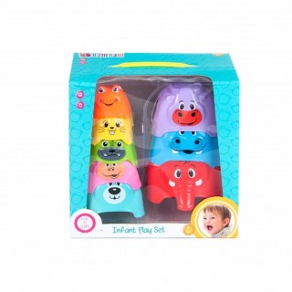 Układanka kubeczki zwierzaki Bam Bam (453681)