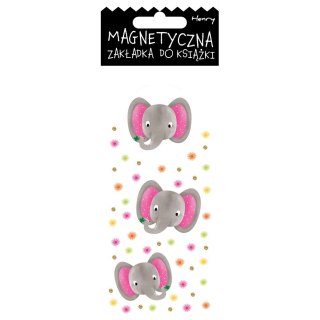 Zakładka do książki magnetyczna NW SŁONIE Henry (5907465660990)